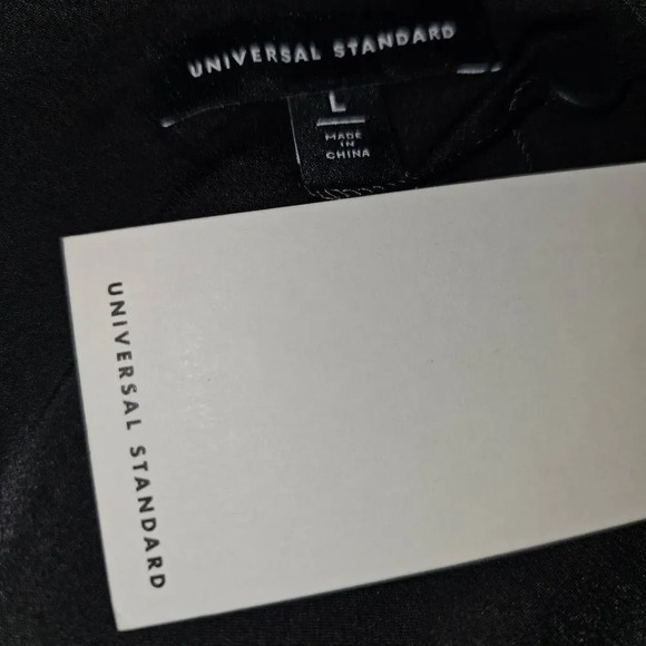 NWT Universal Standard Womens Black Sleeveless Maxi Dress L‎ 22 24 - Picture 5 of 6